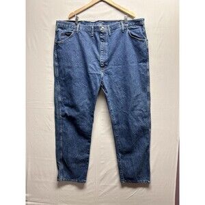 Wrangler Authentics Men’s Jeans 48x30 Regular Fit Blue Denim